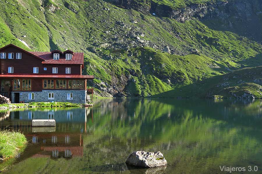 lago Balea en Rumanía