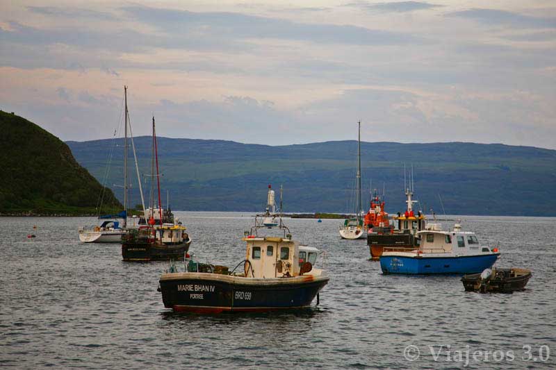 Portree, ruta por la isla de Skye en Escocia