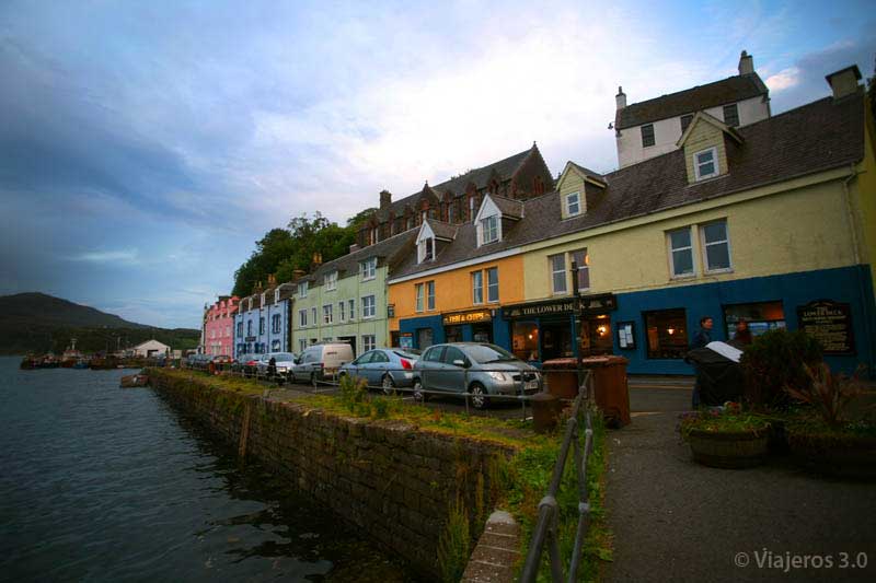 calles de Portree, qué ver en la isla de Skye