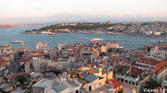 Vista panorƔmica de Estambul.