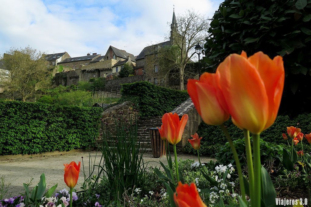 jardines de Fougeres, ruta por la Bretaña en 4 días
