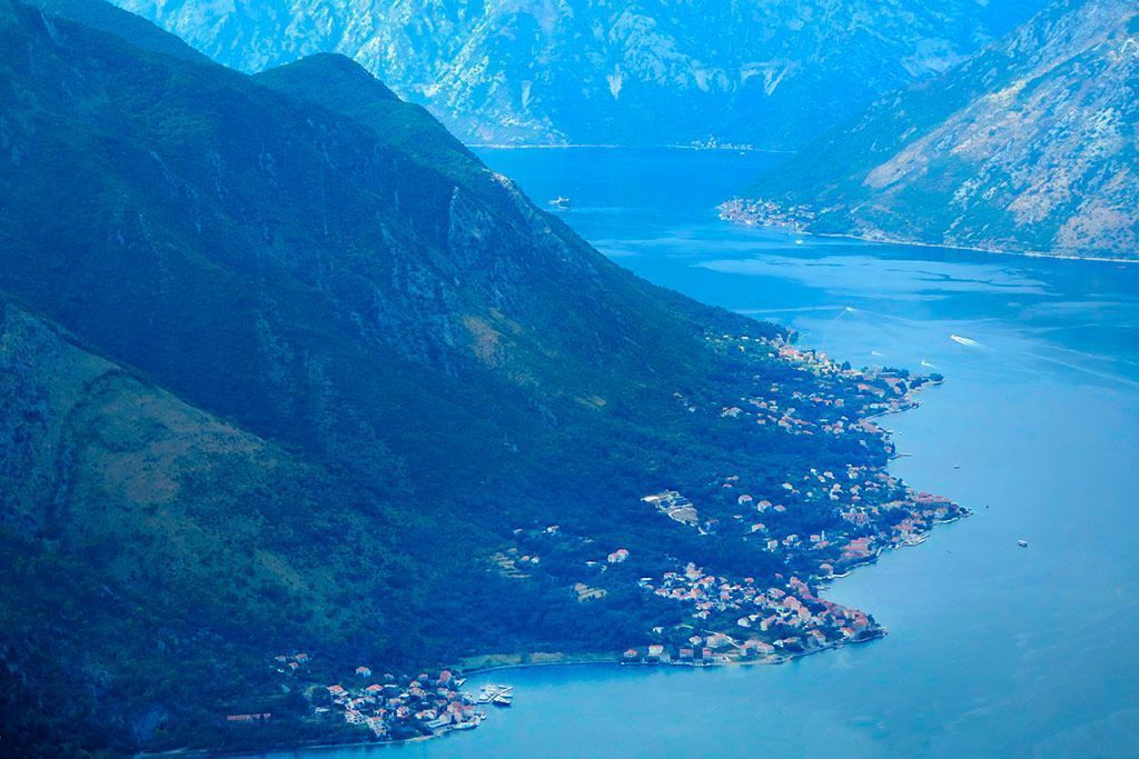paisajes que ver en la Bahía de Kotor