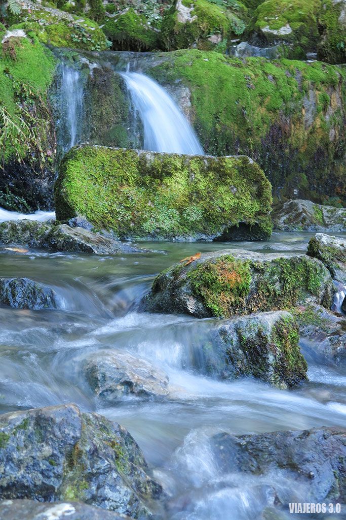 nacimiento del río Cadagua en en el Valle de Mena (Burgos)