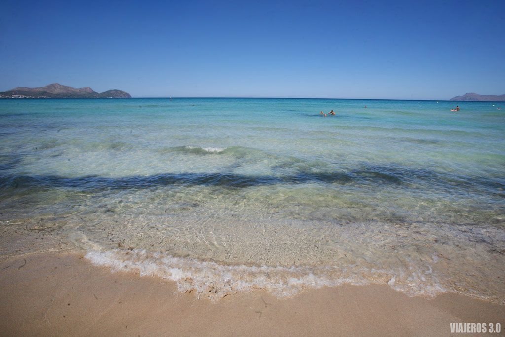 La playa de Muro en Mallorca