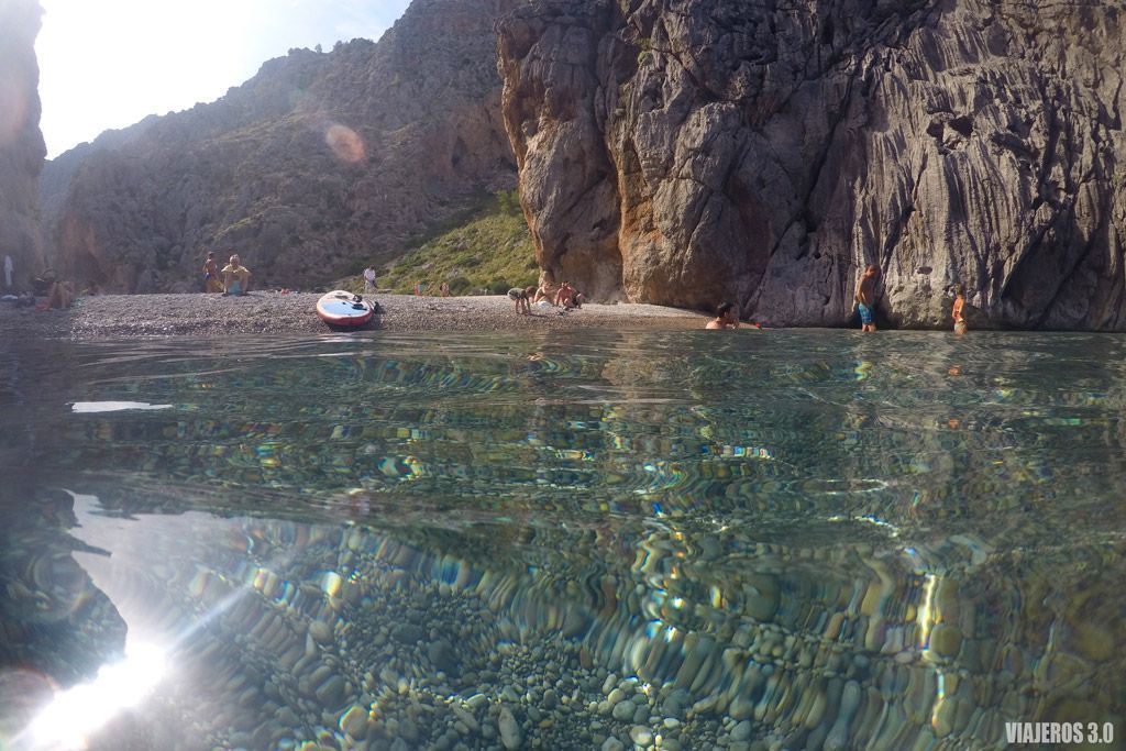 Sa Calobra en la Sierra de Tramontana, las mejores playas de Mallorca