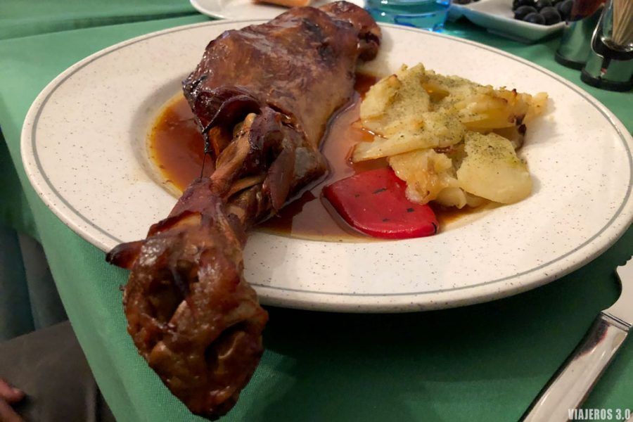 Qué ver en Fermoselle, lechazo.