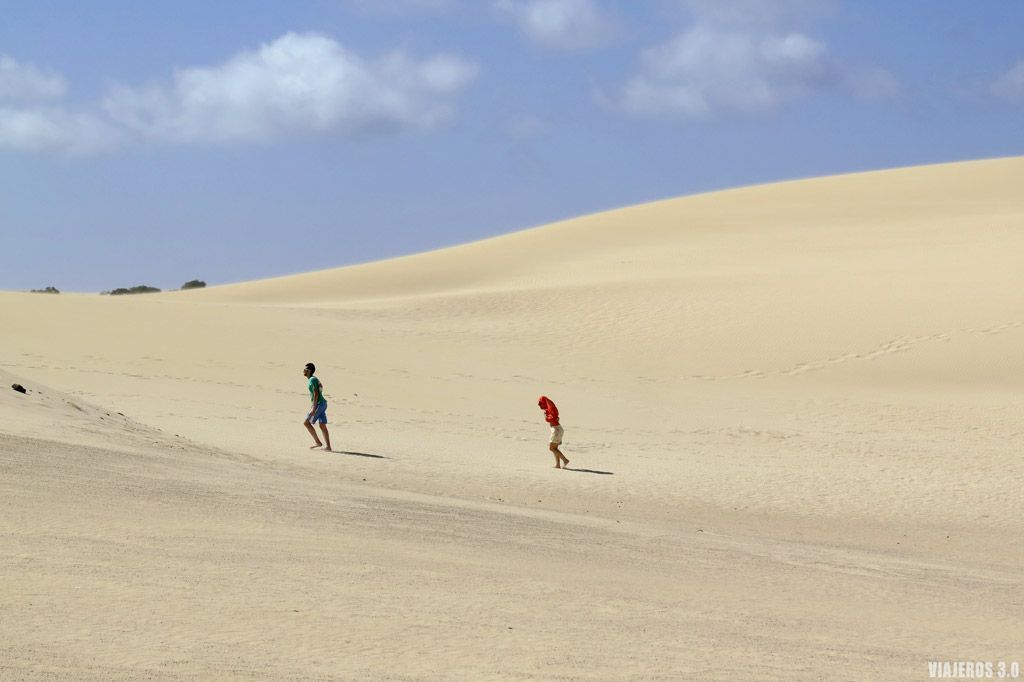 Ruta por Fuerteventura en 4 días, dunas de Corralejo