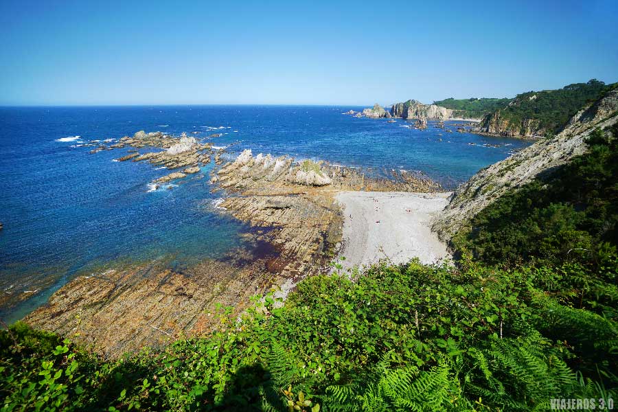 Playa Gueirúa, qué ver en Cudillero