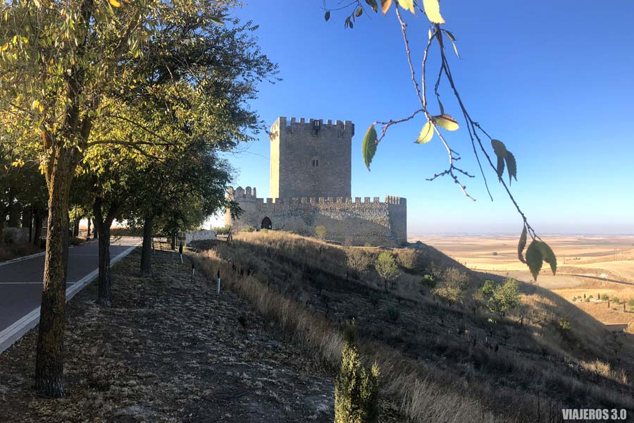 Ruta por los Castillos de Valladolid, Castillo de Tiedra.