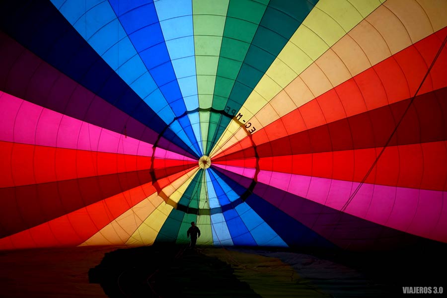 Volar en globo sobre los Castillos de Valladolid.