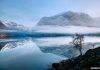 Ruta por el fiordo de Hardanger, paisajazos y nieve a tutiplén Imagen invernal del fiordo de Hardanger.
