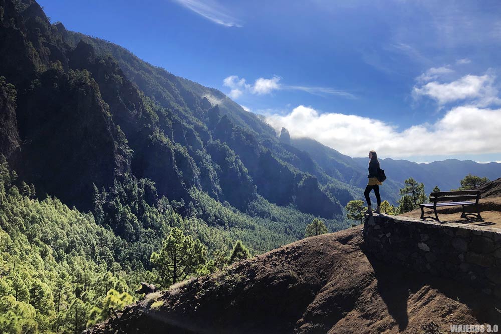 Mirador de la Cumbrecita, lugares que ver en La Palma, Islas Canarias.