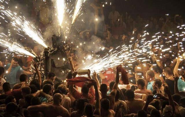 Danza del Diablo en Tijarafe.