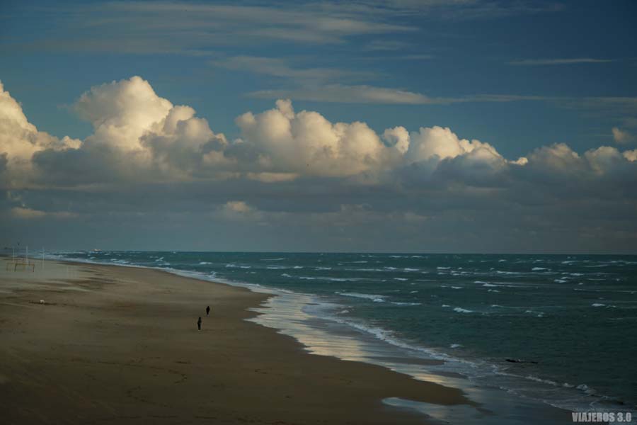 Playa Victoria en Cádiz.