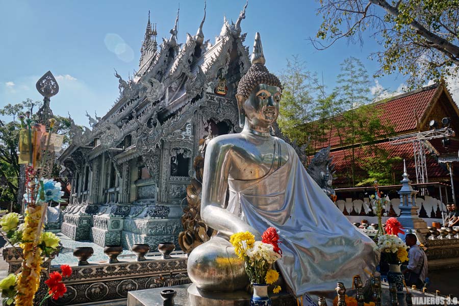 Templo de plata en Chiang Mai.
