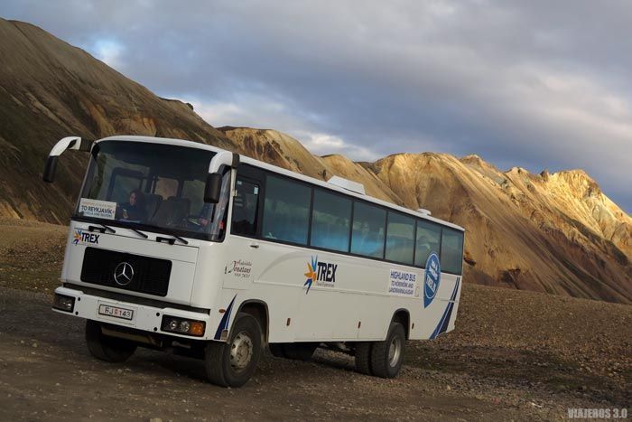 Cómo llegar a Landmannalaugar en bus.