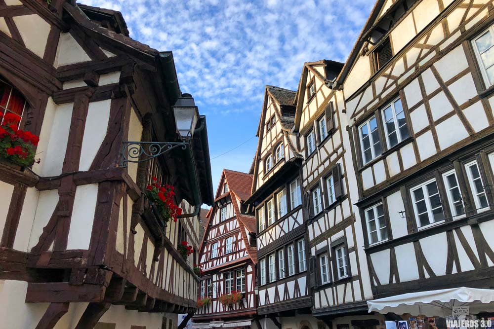 Casitas tradicionales en la Petite France.