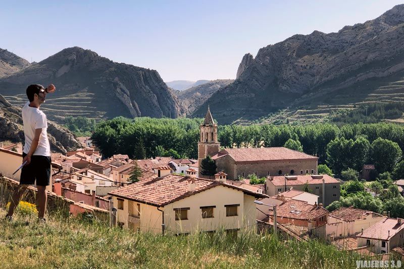 Parque Geológico de Aliaga en Teruel