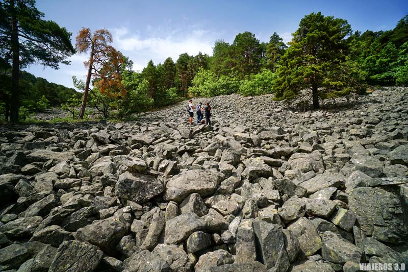 Ríos de Piedra en Teruel.