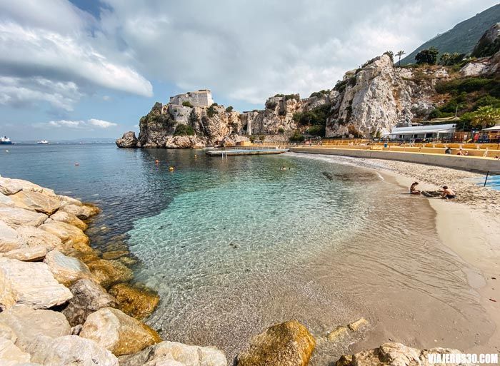 Camp Bay, playas que ver en Gibraltar