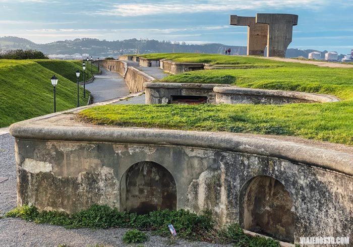 Cerro de Santa Catalina, zona verde en Gijón