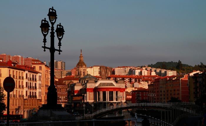 Centro histórico de Bilbao.