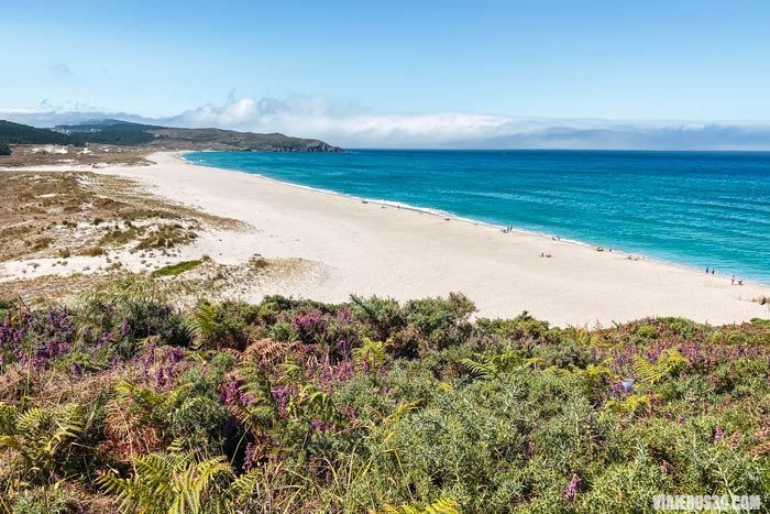 Playa del Rostro, las mejores playas de Galicia.
