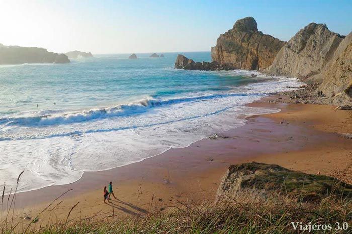 Playa de Portio, mejores playas de Cantabria