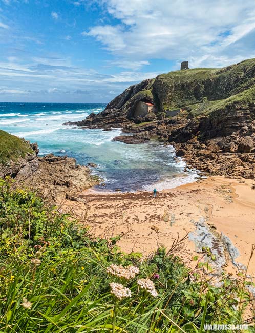 Playas de Cantabria, playa de Santa Justa