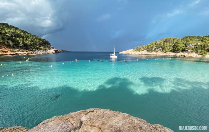 Cala Salada en Ibiza