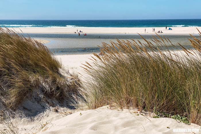 Playa de Traba, ruta costa da Morte en 3 días.