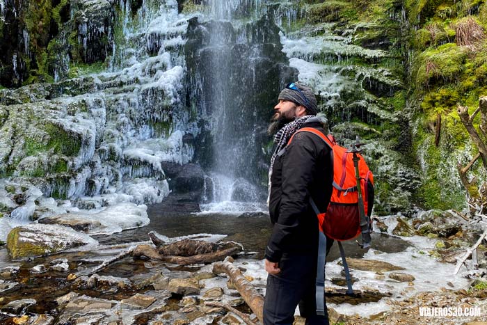 Cascada de Gualtón en Carracedo de Compludo
