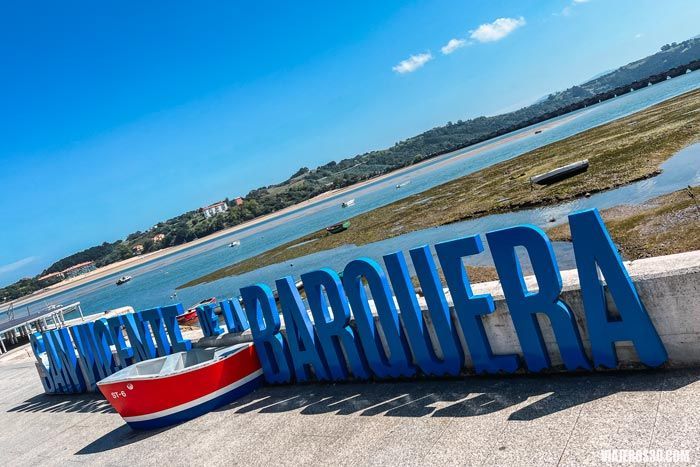 Paseo marítimo de San Vicente en Cantabria