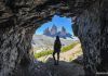 Ruta a Tre Cime di Lavaredo, Dolomitas, Italia