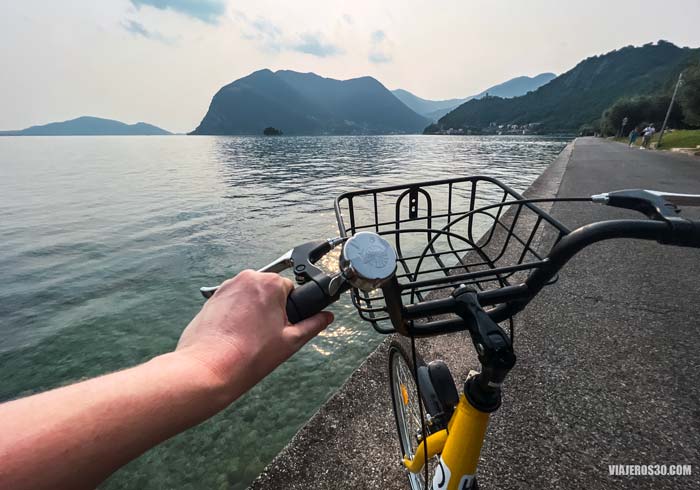 Monte Isola en bicicleta
