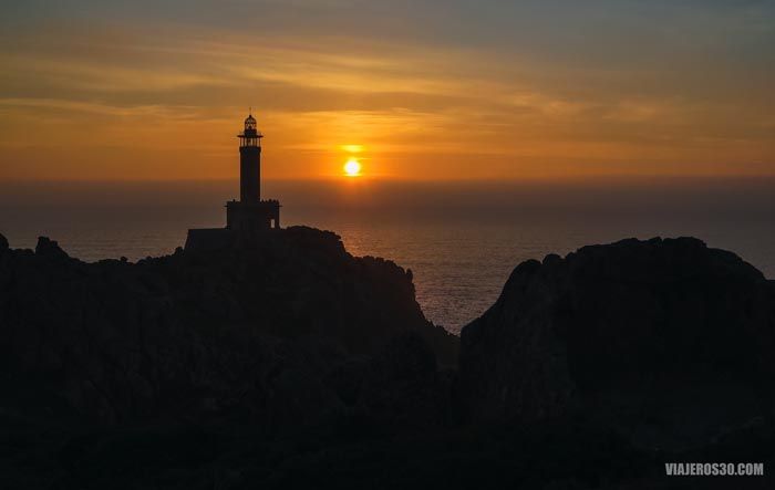 Atardecer en Punta Nariga.