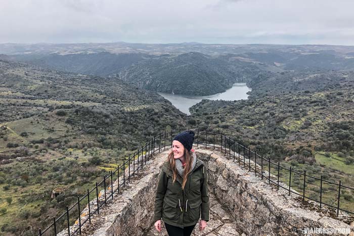 Qué ver en Fermoselle, mirador del Castillo de Doña Urraca.