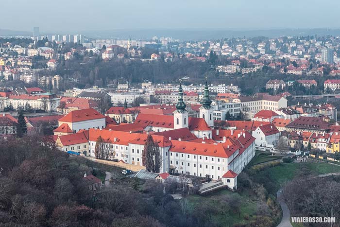 Exterior del Monasterio de Strahov.