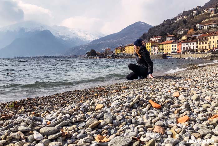 Estampa idílica en los pueblos del Lago de Como.