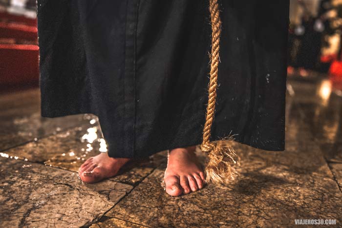 Penitentes en Badajoz: Semana Santa
