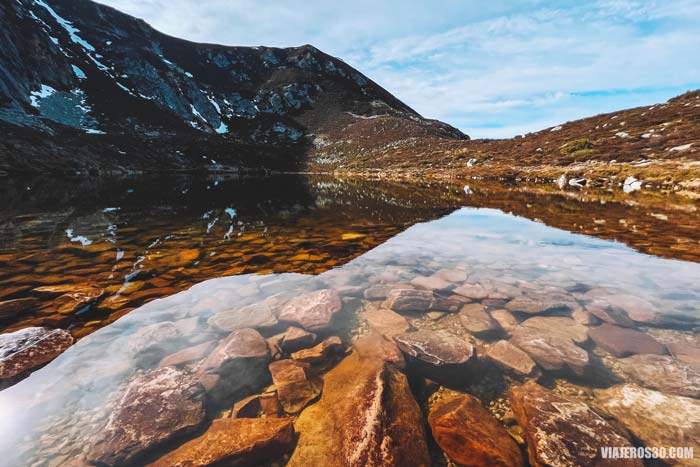 Lago Ubales en el Parque Natural de Redes