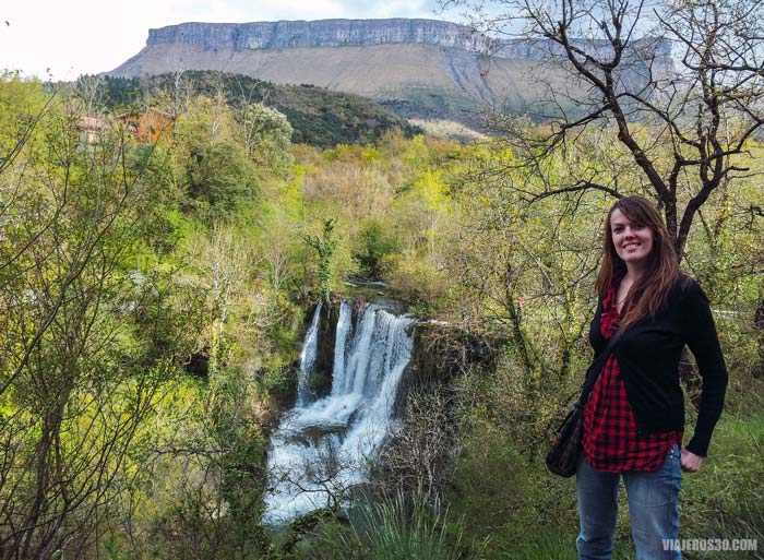mirador de la cascada de PeƱaladros, Burgos