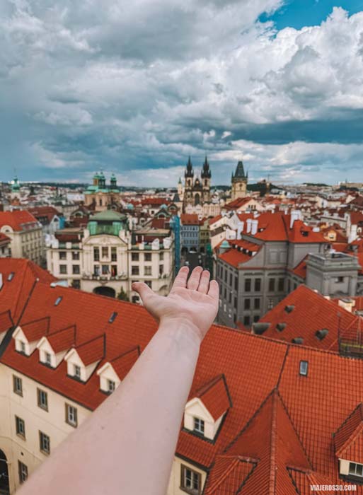 Vistas de ensueño en Praga.