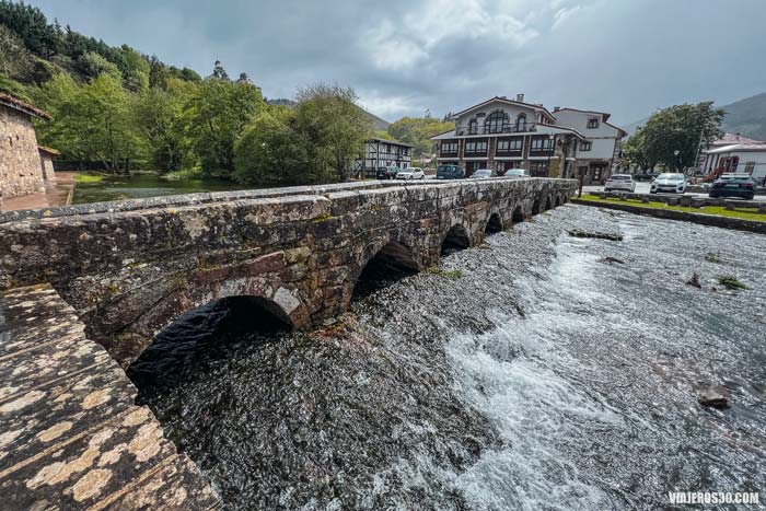 puente medieval de Ruente en Cantabria