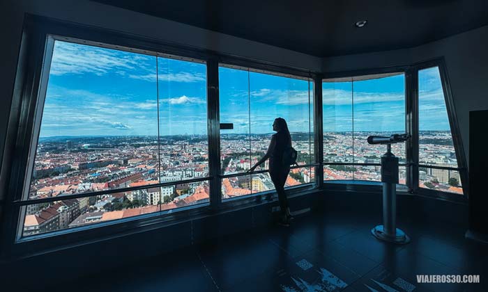 Torre de televisión de Žižkov, mejores miradores de Praga