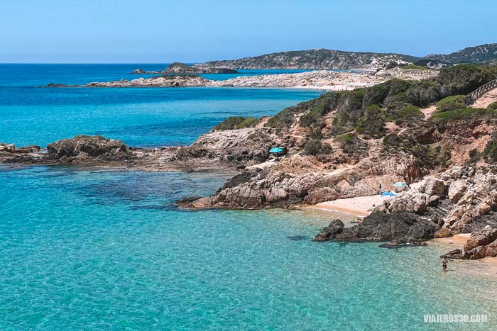 Cala del Morto en Cerdeña