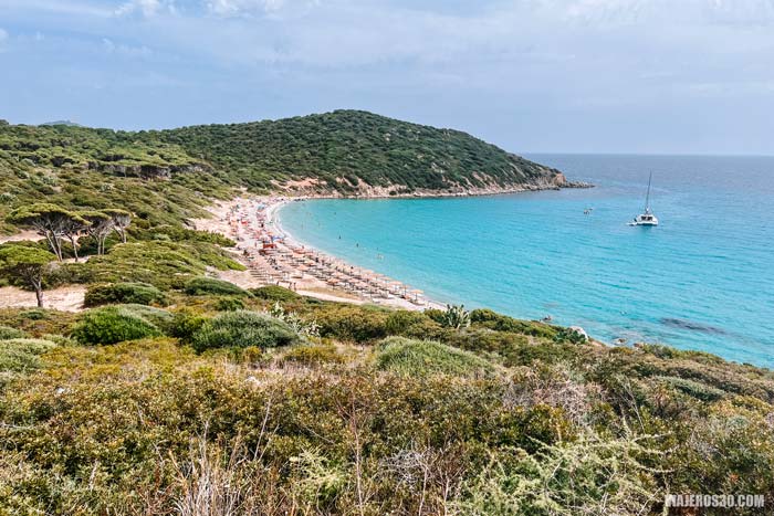 Mari Pintau, otra de las playas más bellas de Cerdeña.