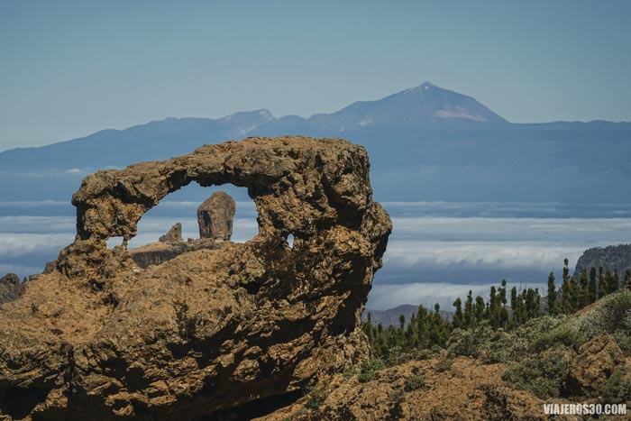 Vistas desde el área del Pico de las Nieves.