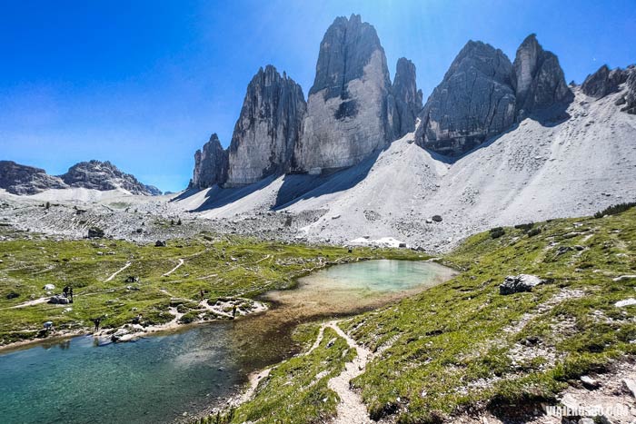 Senderismo en Tre Cime di Lavaredo