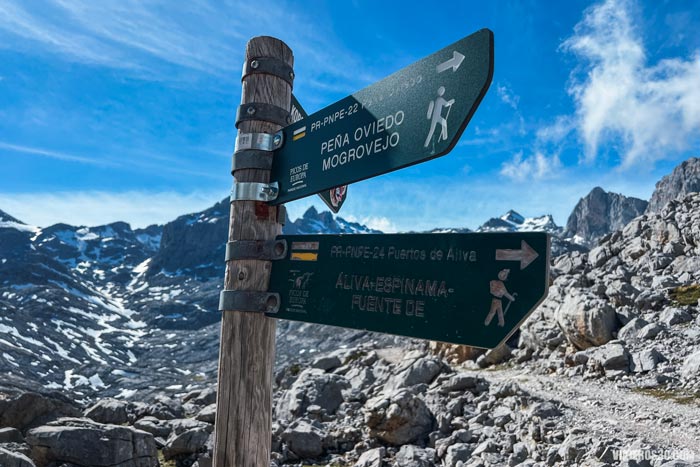 Ruta Puerto de Áliva desde Fuente Dé en Picos de Europa